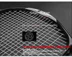 High Quality Carbon Aluminium Alloy Strung Tennis Racket For Adult Tenis Rackets 4-1/4 Inch Strings Bag Raquet Padel Men Women