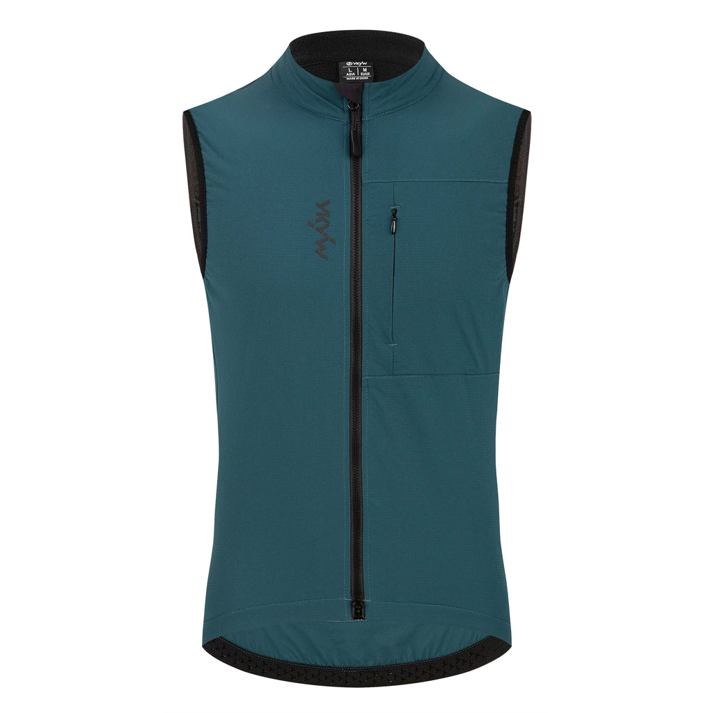 YKYWBIKE Men Cycling Gelit Thermal Fleece Bicycle Windbreaker Sleeveless Bike Vest Windproof Waterproof Cycling