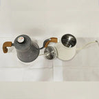 Stainless Hand Drip Coffee Maker with Thermometer Goose Beak Kettles Teapot Gooseneck Kettle Coffee Pot