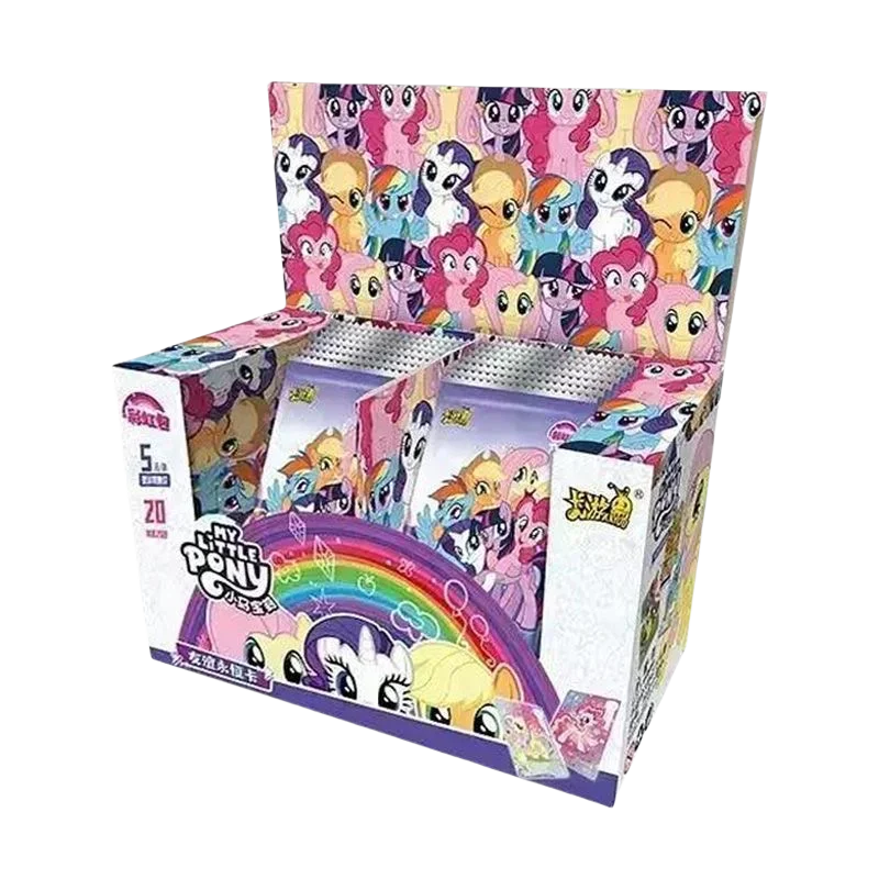 KAYOU Genuine New My Little Pony Friendship Eternal Star Bag 2 Rhythm Moon AR Gilded Decoration OR Collection Card Gift