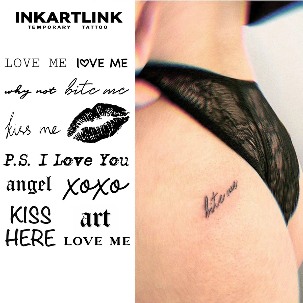 Art Temporary Tattoo,Lasts To 15 Days New Technology Magic Waterproof Semi Permanent Sticker. Main image