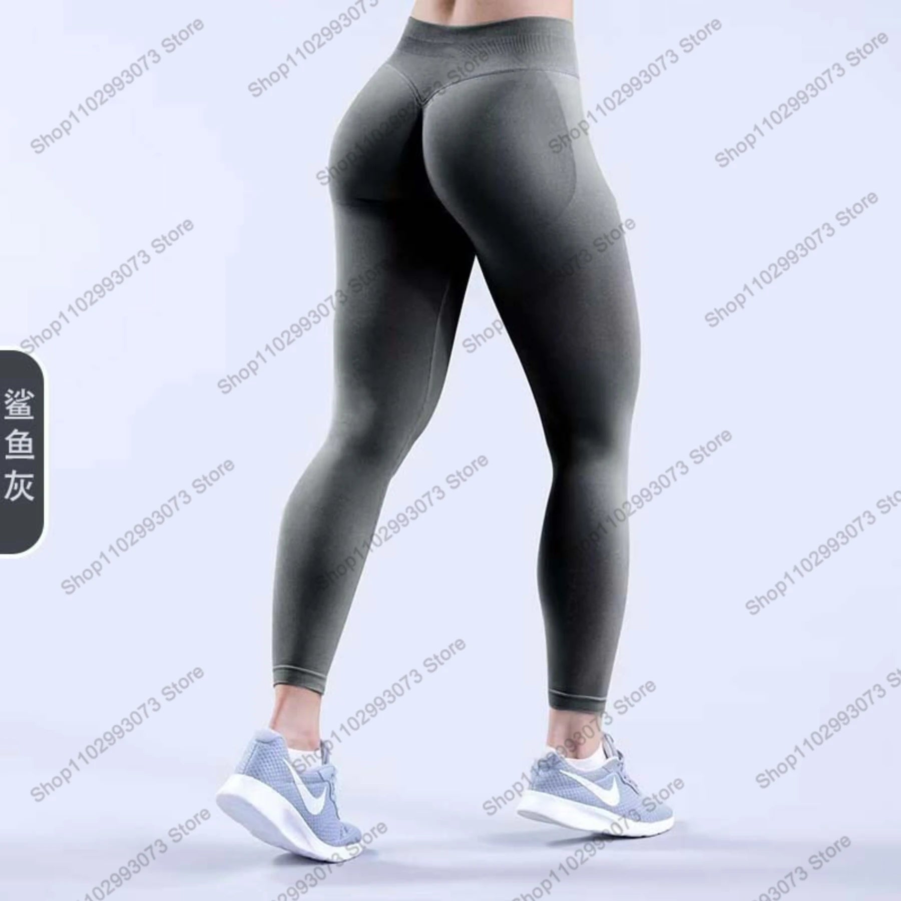 Women's High Waist Seamless Yoga Leggings Tummy Control Butt Lifting Workout Pants Soft Athletic Leggings for Gym Fitnes Running
