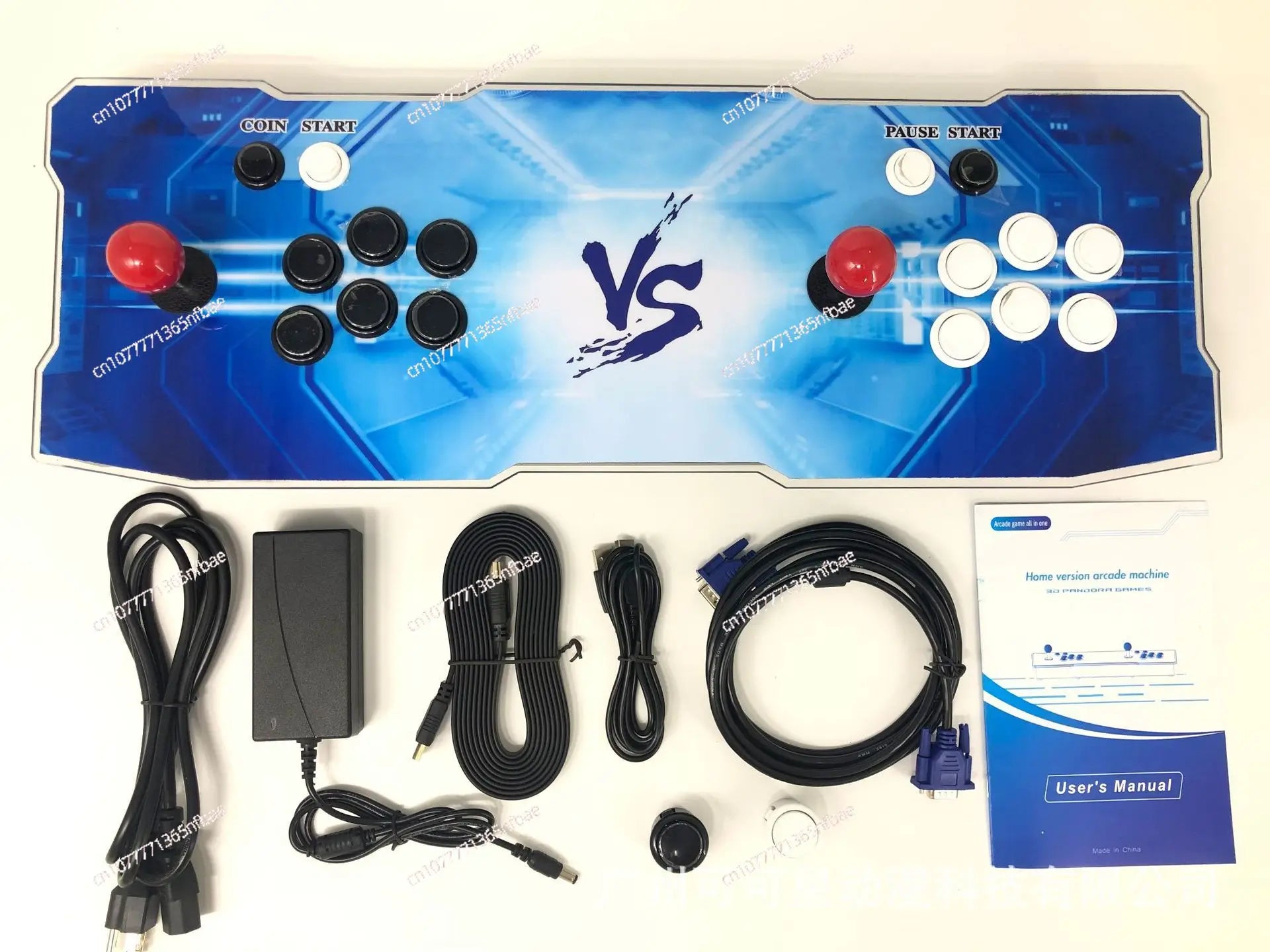 Nostalgic 3D Arcade Console Retro Home Video Game Machine with Classic & 3D Games