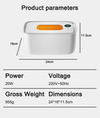 Portable Baby Wipes Heater Wet Towel Dispenser Thermostat Warmer Tissue Paper Case Napkin Electric Heating Insulation Display