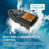 D16 Fishing Bait Boat with Single Bait Containers Automatic Bait Boat with Remote Control with 400-500M Remote Range 12000mAh