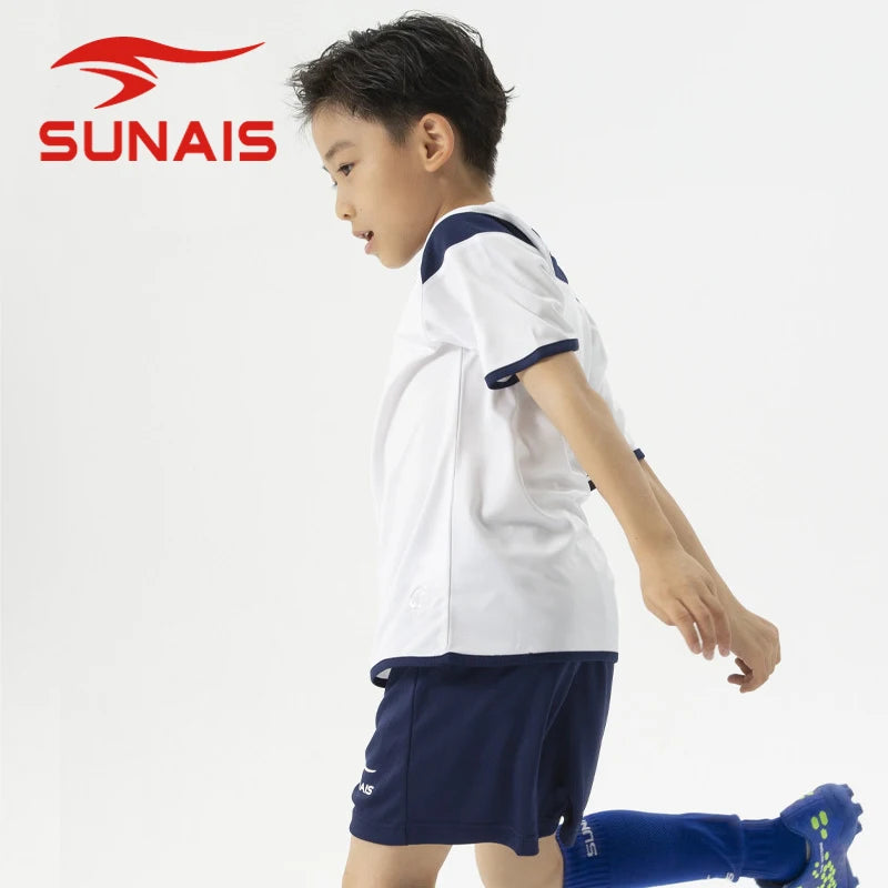 SUNAIS 2026 New Knight 2 Kids Football Jersey Set Breathable Comfort Match Training Kit  720135