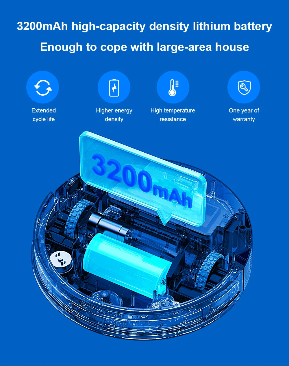 Liectroux / LILIN X6 Robot Vacuum Cleaner,Laser System,Wet Dry Mopping,6500Pa, Multi-Floor Map,Zone Cleaning,APP Restricted Area