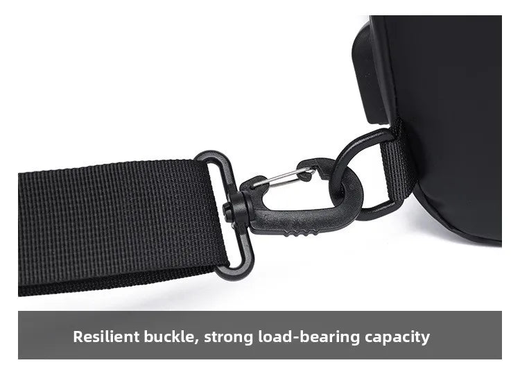 Men's Fashionable Casual Chest Bag Outdoor Cycling Waterproof Durable Sports Backpack Trendy Versatile Portable Crossbody Bag