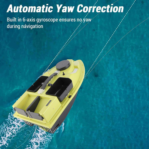 Modern GPS Fishing Bait Boat with 3 Bait Containers 12000mAh Wireless Bait Boat with Automatic Return Function Various styles