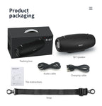 ZEALOT S67 Portable Bluetooth loudspeaker with Shoulder belt Outdoor Waterproof Stereo Sound Strong Bass 40H Playback