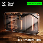 SmartDevil HD Tempered Glass Film for iPhone 17 ProMax Privacy Screen Protector for iPhone 17Air 17Pro 16Pro 16 Anti-fingerprint
