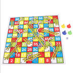 Chess Snake Ladder Flight 38cm/14.96inch Educational Children Toys Interesting Board Game Set Portable Flying Chess Board Game