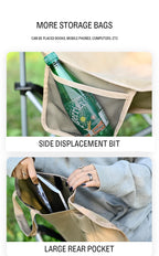 Outdoor Folding Moon Chair Portable Chair Camping Chair Picnic Gear Fishing Small Horse Stool Student Sketching