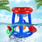 Inflatable Ring Throwing Ferrule Game Floating Basketball Hoop Interactive Water Sport Toy Party Favor Beach Fun Pool accessory