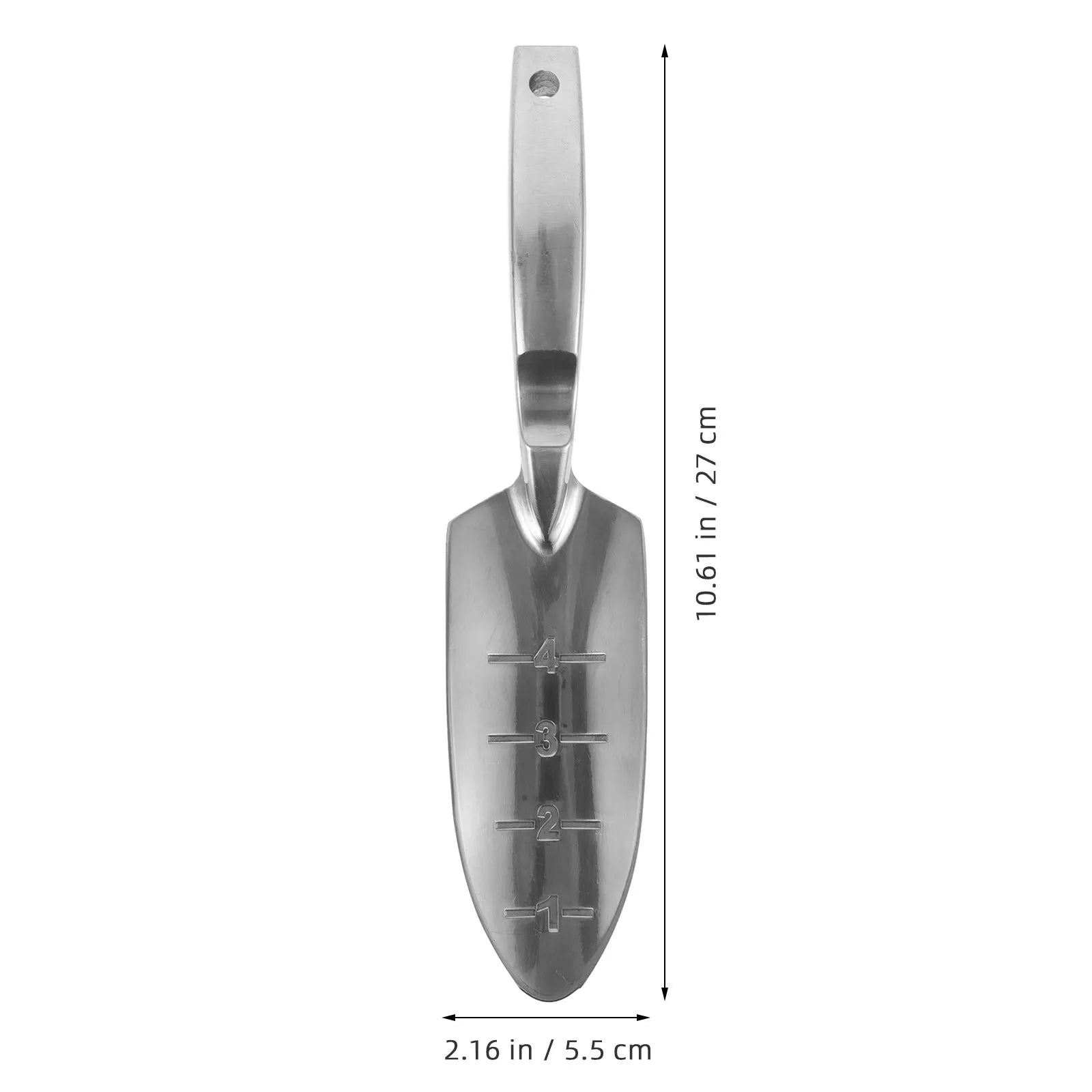 Aluminium Alloy Garden Hand Shovel Lightweight Portable Digging Tool for Planting Soil Cultivator Outdoor Camping Hiking