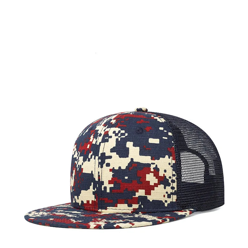 Men Baseball Caps Camouflage Breathable Cotton Hat Male Fashion Camo Sport-cap Adjustable Headwear Fishing Hiking Suncap Women