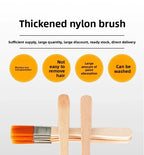 10/30PCS Multifunctional Nylon Bristle Paint Brushes Wooden Handle Art Painting Tools for Craft Creation and Household Cleaning