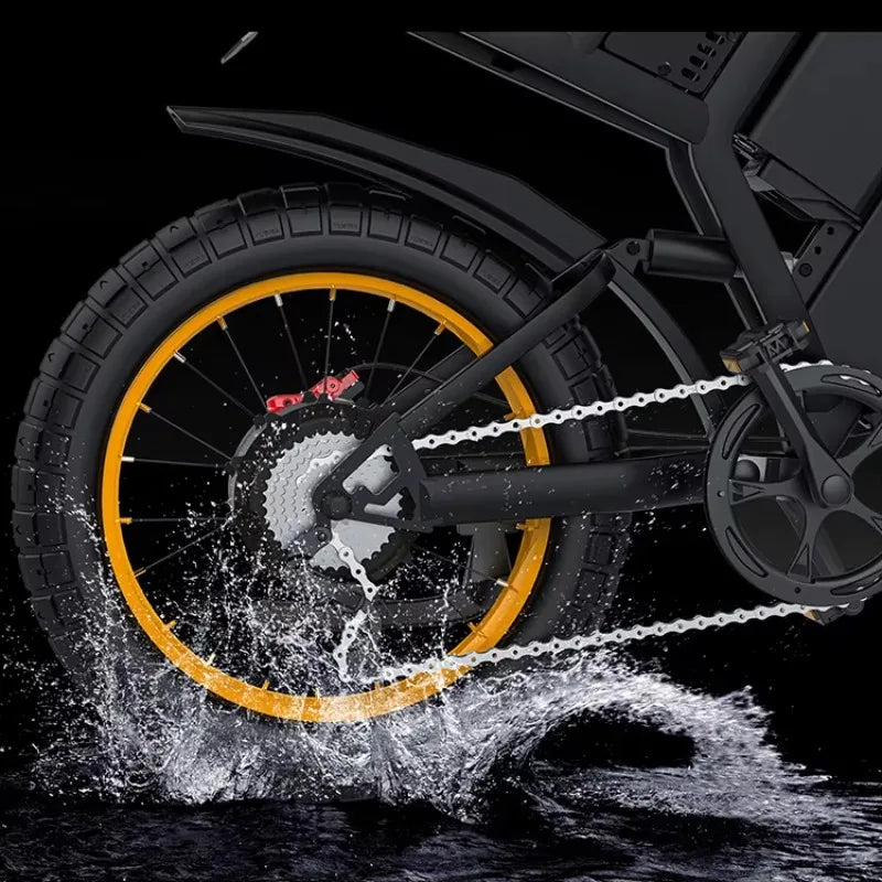SXLL  A 60V 40AH electric off-road motorcycle with a range of 400 kilometers.