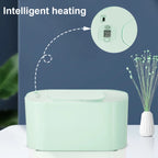 Baby Wipe Warmer with Digital Display Large Capacity Baby Wet Wipes Warmer Dispenser USB Powered, Adjustable Temperature Heating