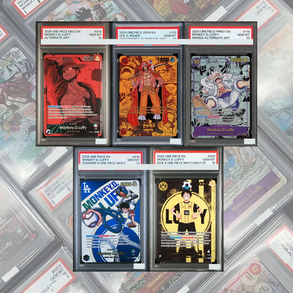 DIY PROXY OPCG COLLECTION CARD 2025 EB02 EXTRA BOOSTER ANIME 25TH COLLECTION #010 MONKEY D.LUFFY ALTERNATE ART GEM MT10 CARD