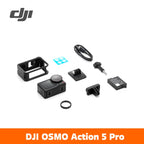 DJI Osmo Action 5 pro 1/1.3 ″ SSOR 4hrs Extended Battery Life twin OLED High-bright touchscreen Action 5