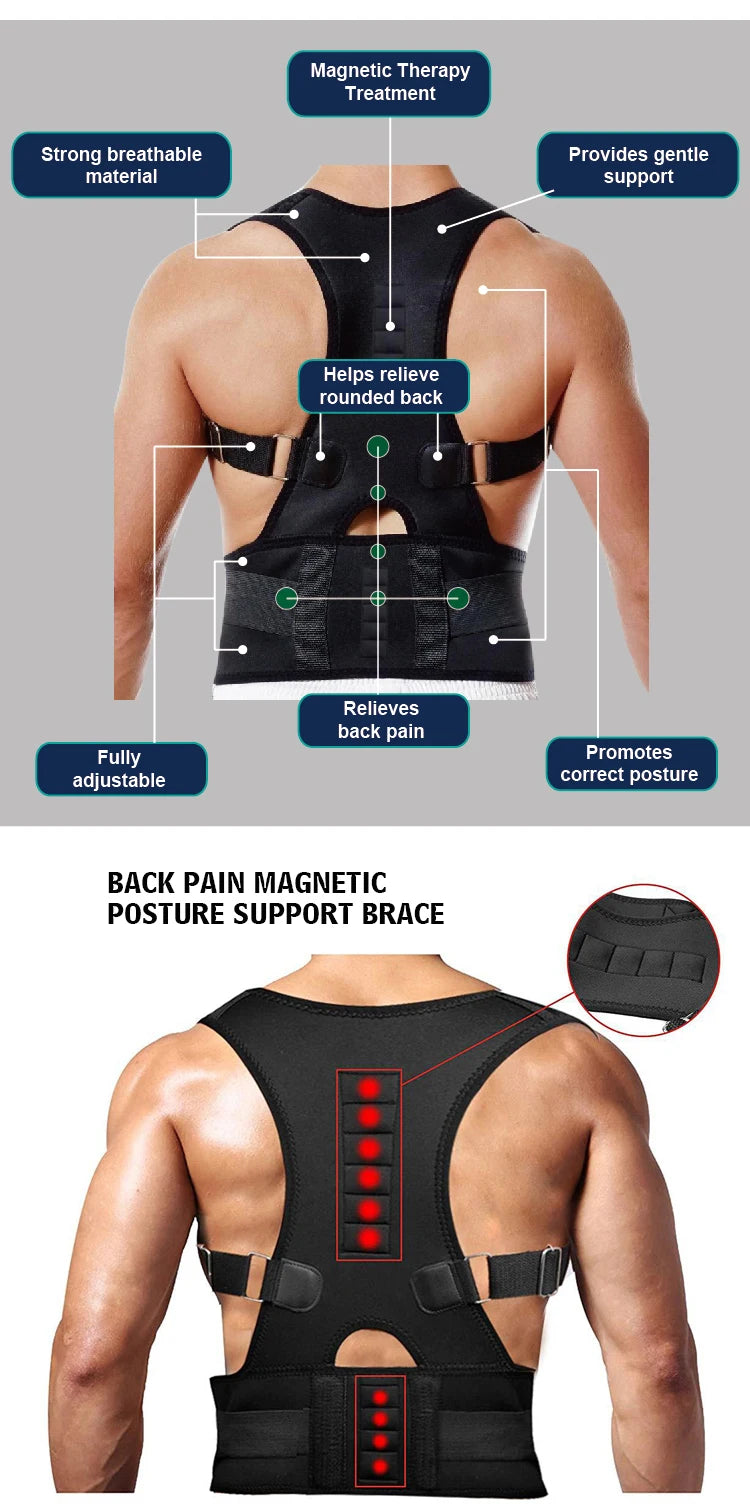 Adjustable Body Orthopedic Support Brace Belt ,pain relief from illess Posturas Shoulder Hunchback Back Posture Corrector belt