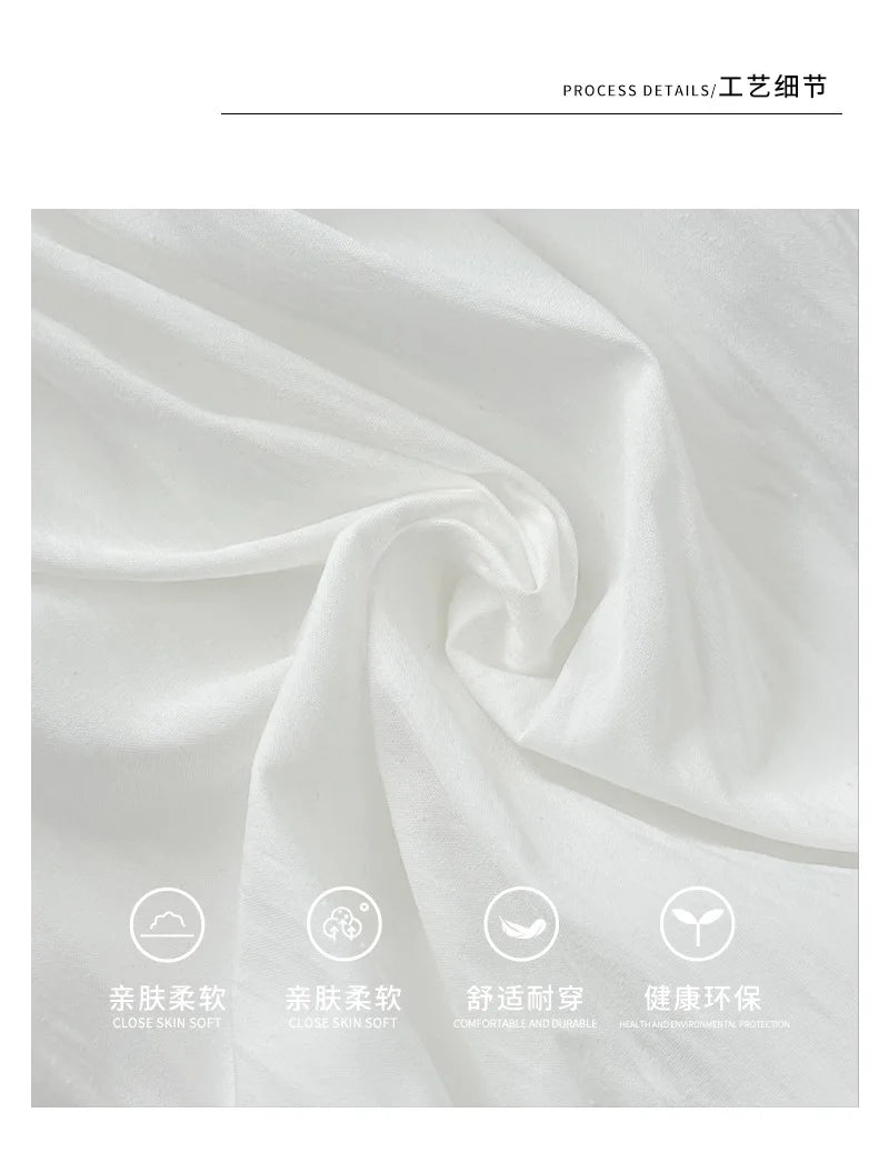 Sweet Bow Pleated Fluffy Skirts for Women Summer Korean Style Elastic Waist Lantern Skirt Woman Loose White A-Line Short Skirts