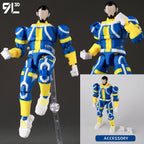 9L3D Printed Deadpool Wolverine Batman Spider-Man Venom Action Figures Dummy13 Lucky13 T13  Anime Model Toys Collectors Gifts