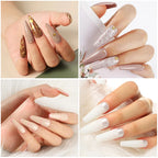 Gel Nail Polish Kit With UV Nail Lamp Electric Nail Drill Machine Soak OFF Gel Nail Kit Base&Top Coat Gel Polish Nail Tool Set