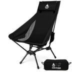 OneTigris Portable Tigerblade Camping Chairs Outdoor Folding Fishing Chair For Trekking BBQ Parties Gardening Beach Indoor Use