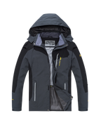 Men's Waterproof Hiking Jacket Large Size Windproof Windbreaker Camping Hunting Running Trekking Fishing Coat Men Outdoor