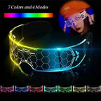 Japan Anime Detective Conan LED Light up Glasses color change funny Luminous crossdresser glasses Cosplay men Novelty Costumes