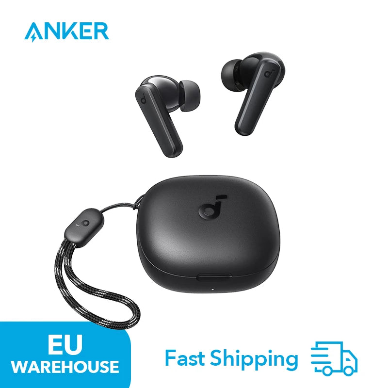 (EU stock)Soundcore R50i Wireless Bluetooth 5.3 Earbuds 10mm Driver Strong Bass IPX5 30H Battery