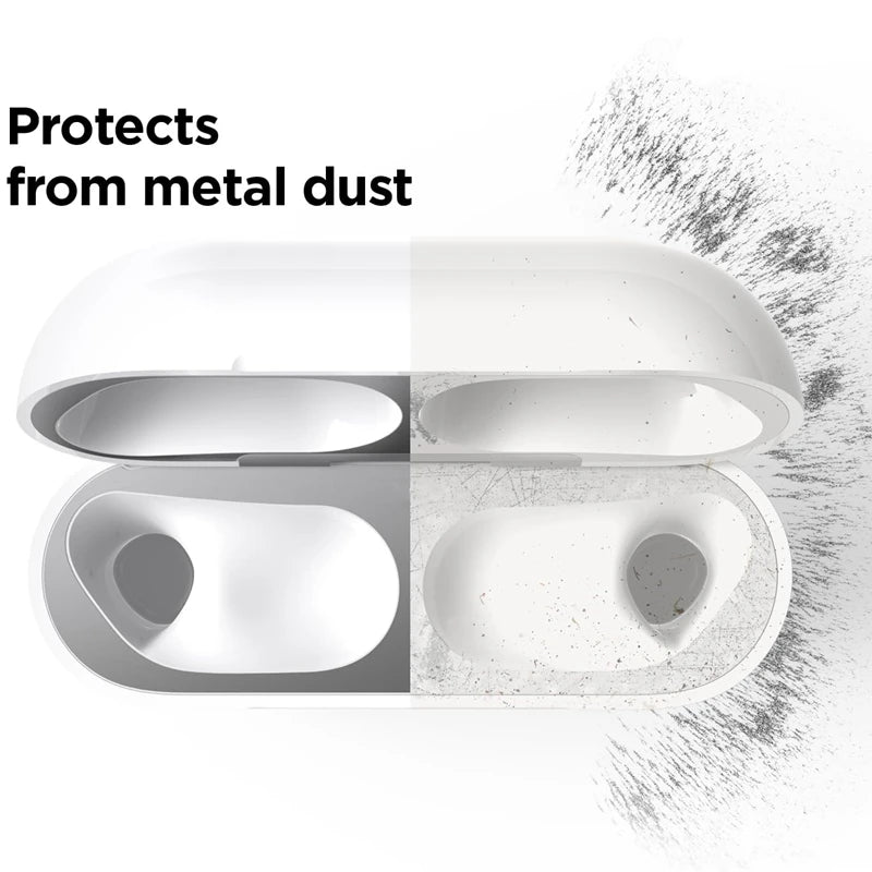 1-4Sets Metal Dustproof Sticker for Airpods Pro 3 Guard Ultra Thin Anti-Scratch Film Protector for Airpod Pro3 Case Accessories