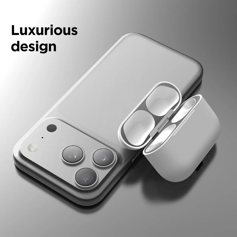 1-4Sets Metal Dustproof Sticker for Airpods Pro 3 Guard Ultra Thin Anti-Scratch Film Protector for Airpod Pro3 Case Accessories