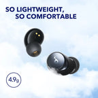 (EU stock) Soundcore by Anker Space A40 Bluetooth headphones, 98% automatic noise cancellation, wireless earbuds