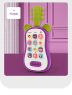 Baby Early Education Toys Guitar phone Sound Toys Kid Multi functional Music Phones Analog Phones story machine for Children