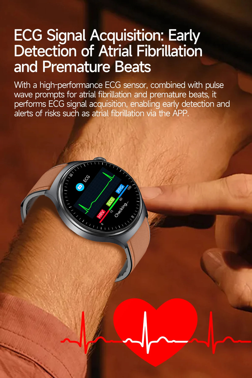 2026 New Accurate Body Health analysis Smart Watch Men ECG Blood lipids Uric acid Blood Pressure Body Fat Voice Call Smartwatch