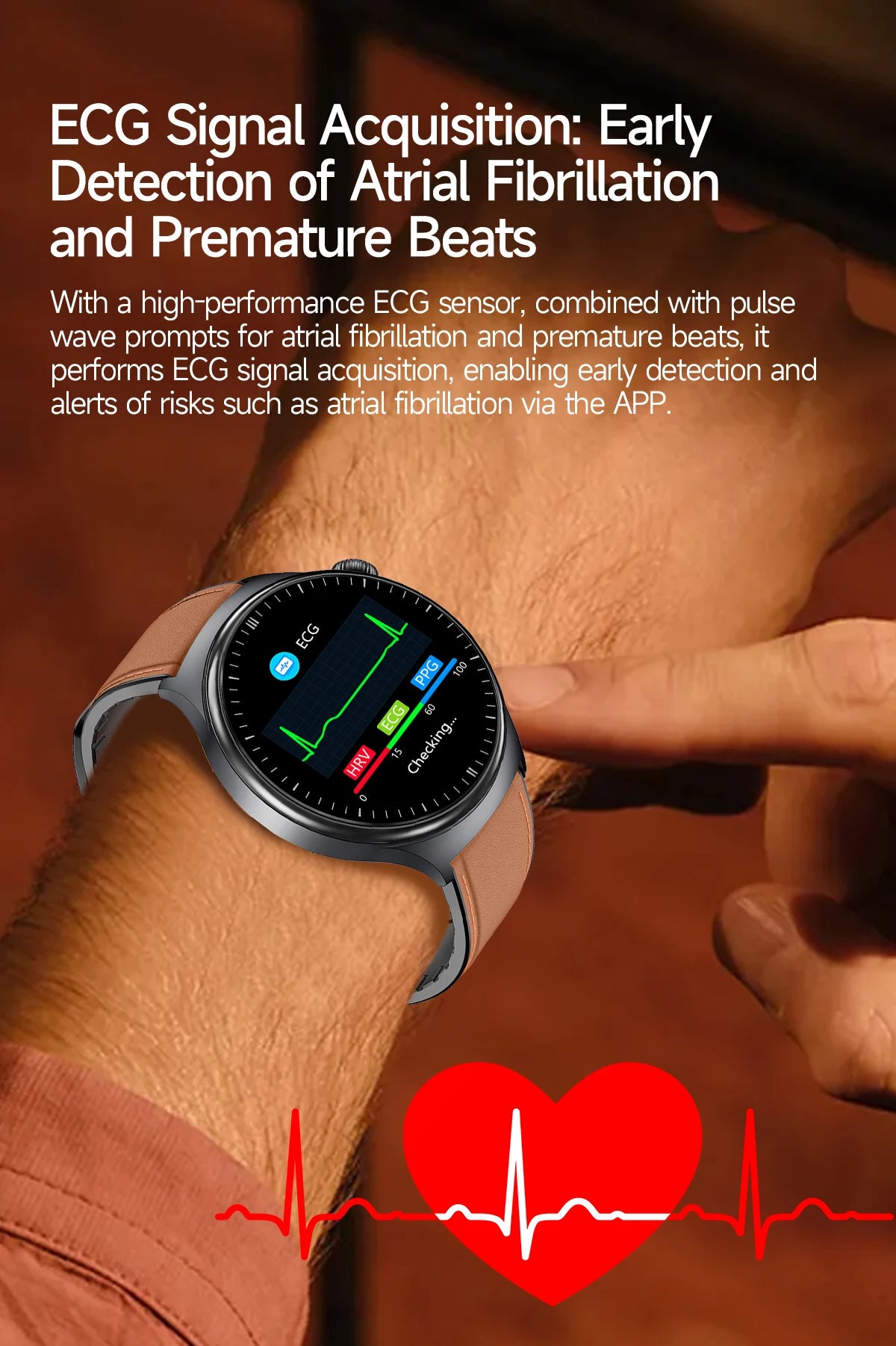 2026 New Accurate Body Health analysis Smart Watch Men ECG Blood lipids Uric acid Blood Pressure Body Fat Voice Call Smartwatch