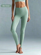 Summer Sale High-Waist Yoga Pants - 4-Way Stretch Quick-Dry Leggings for Running Cycling Gym Workout