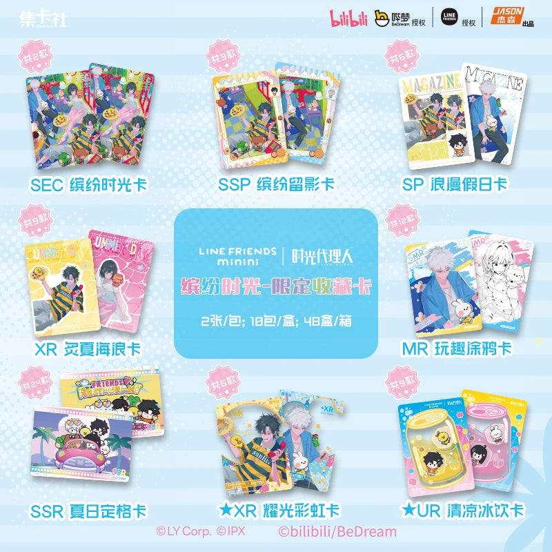 Original Anime Link Click Card Movie Film Card Cheng Xiaoshi Lu Guang SSP SEC Collection Cards Cosplay Gift Kids Game Toy Gift