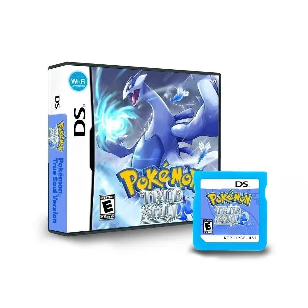 NDS Game Card，Pokémon series Platinum， Pure Heart ，True Soul ， Conquest，Garbage Gold， New  Version English  Game