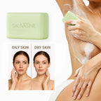 Tea Tree Oil Soap Bar for Men & Women, Deep Cleansing, Soothing for Dry Skin, Body Odor Care, Exfoliates & Firms Skin, 100g