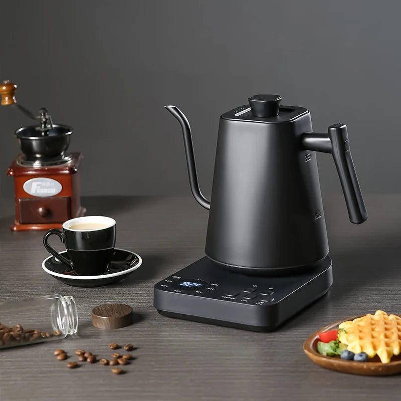 Electric Gooseneck Kettle 1000ML  Hand Brew Coffee Tea 1200W Pot Smart Teapot Temperature Control Pot Rapid Heating Kettle 220v Main image