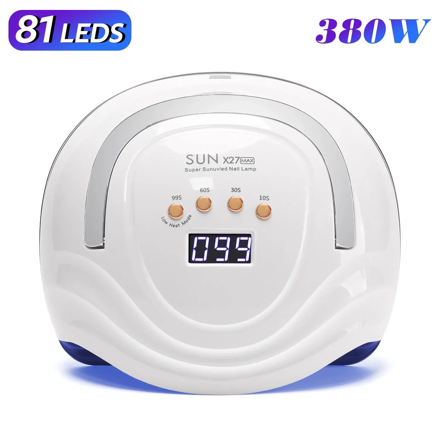 380W UV LED Lamp for Nail  84 LEDs Nail Dryer with Auto Sensor Quick-drying Manicure Lamp for Curing Nail Polish Nail Art Tools