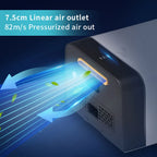 AIKE Automatic Wall Hand Dryers Portable Mini Hand Dryer Washroom Drying Hands 10-15s Quick Drying 900W 110V or 220V AK2822