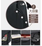 Men Bag Fashion New Solid Color Men Chest Bag Outdoor Casual Fashion One Shoulder Crossbody Bag Nylon USB Charging Shoulder Bags