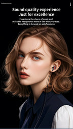 EARDECO TypeC/3.5mm Wired Headphones with Mic Volume Control Music Headset with Bass Phone Earphones for Samsung Huawei Xiaomi
