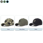 New Spring and Autumn Cotton Soft Top Hat Outdoor Leisure All-Match Sun Visor Baseball Cap Camouflage Duckbill Cap