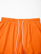 Mens Swim Trunks with Compression Liner Phone Pocket Summer Quick Dry Board Shorts Beach Shorts Swimwear Swimsuit Bathing Suits